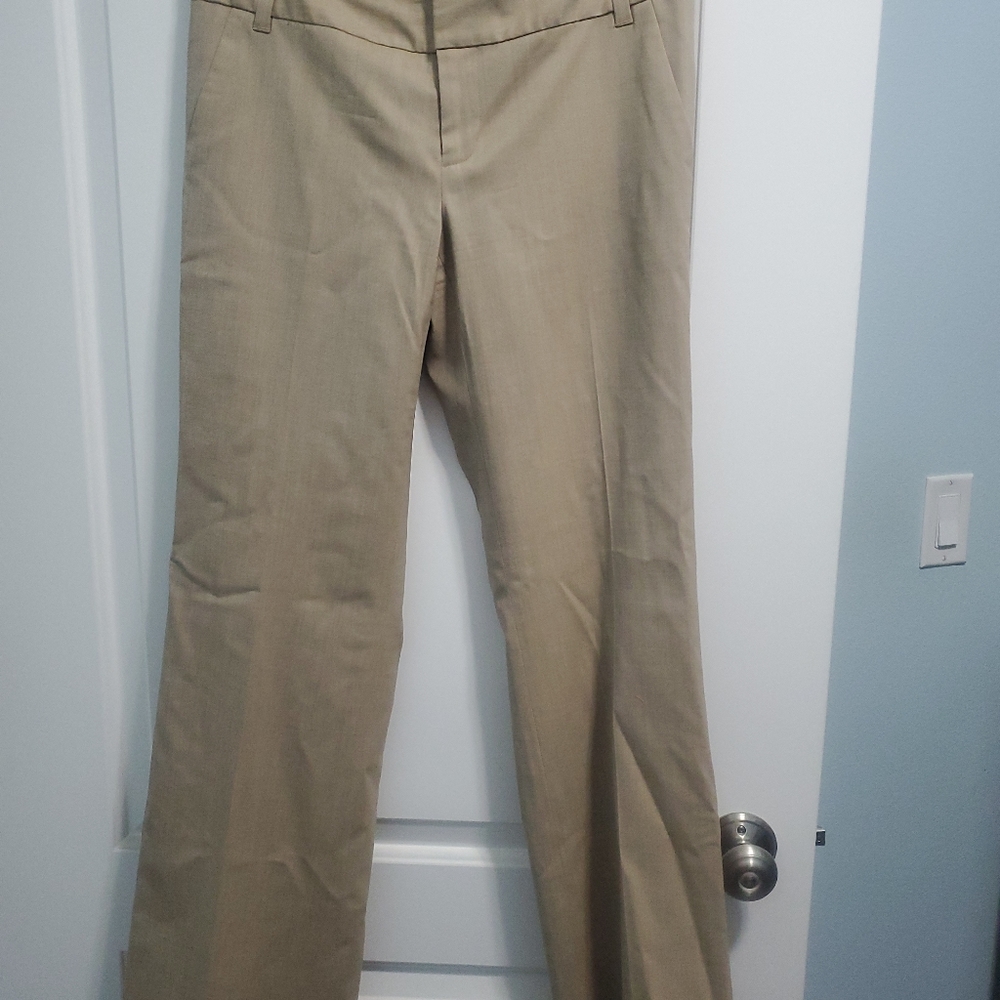 BANANA REPUBLIC beige tan pants sz 6
